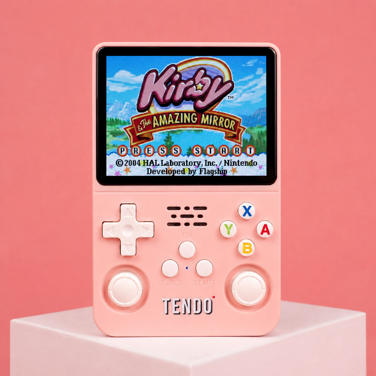 Portable retro game console